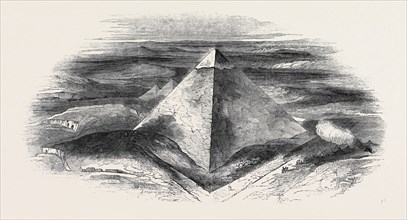 GENERAL VIEW OF THE PYRAMIDS OF JIZEH