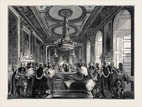 VISIT OF THE KING OF THE FRENCH TO QUEEN VICTORIA; CHAPTER OF THE ORDER OF THE GARTER: INVESTITURE