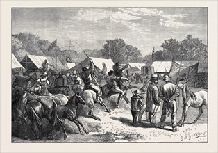 PONY FAIR IN THE NEW FOREST, 1871