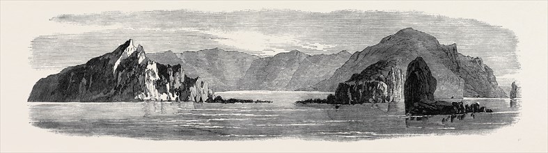 LOSS OF THE MEGAERA: THE ISLAND OF ST. PAUL, FROM THE SEA, 1871
