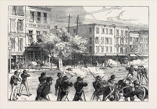 THE IRISH ORANGE RIOTS IN NEW YORK, 1871