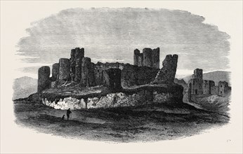ROYAL ARCHAEOLOGICAL INSTITUTE IN WALES: CAERPHILLY CASTLE, 1871