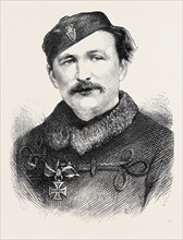 SIR RANDALL ROBERTS, BART., CAPTAIN OF THE IRISH EIGHT AT WIMBLEDON, 1871