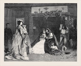 "GOOD LUCK," BY C. BAUGNIET, IN THE INTERNATIONAL EXHIBITION, 1871