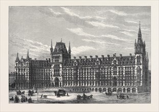 THE MIDLAND RAILWAY HOTEL, LONDON, 1871