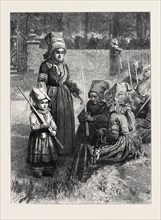 "BRETON WOMEN AT A PARDON," BY F.J. SKILL, 1871