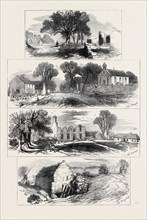 SKETCHES OF GOLDSMITH'S "DESERTED VILLAGE," LISHOY OR AUBURN, NEAR ATHLONE, 1871