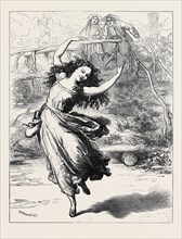 SCENE FROM "FANCHETTE," AT THE LYCEUM THEATRE: THE SHADOW DANCE, 1871