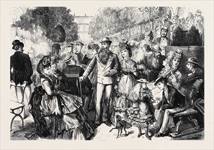 ON THE KURSAAL TERRACE, HOMBOURG-ES-MONTS, 1871