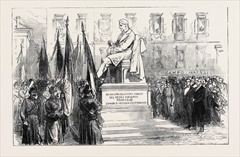 INAUGURATION OF THE STATUE OF PALEOCAPA AT TURIN, 1871