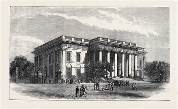 THE COURTHOUSE AT CALCUTTA, INDIA, 1871