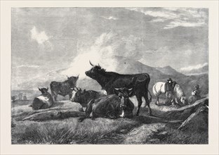 "A REST ON THE ROAD TO THE FAIR," BY H.B. WILLIS, IN THE EXHIBITION OF THE ROYAL ACADEMY
