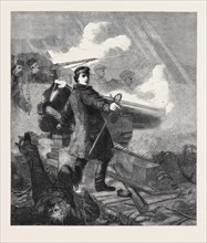 "GALLANT ACT OF COMMANDER W.N. HEWETT BEFORE SEBASTOPOL," BY DESANGES, IN THE VICTORIA CROSS