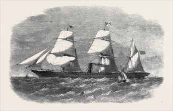 THE PENINSULAR AND ORIENTAL COMPANY'S NEW STEAMSHIP MOOLTAN, AUGUST 3, 1861