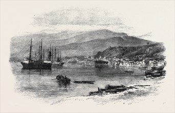 TOWN AND HARBOUR OF ST. PIERRE, MARTINIQUE