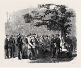THE CIVIL WAR IN AMERICA: CONFEDERATE PRISONERS CAPTURED BY UNITED STATES' PICKETS BETWEEN FAIRFAX