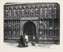 THE BRITISH ARCHAEOLOGICAL ASSOCIATION AT EXETER: WEST SCREEN OF EXETER CATHEDRAL