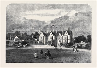 MUCKROSS HOUSE, THE SEAT OF THE RIGHT HON. COLONEL H.A. HERBERT, M.P.; THE QUEEN'S VISIT TO IRELAND