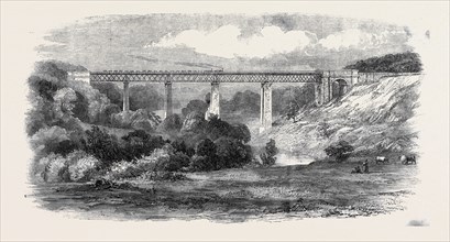 OPENING OF THE SOUTH DURHAM AND LANCASHIRE UNION RAILWAY: THE TEES VIADUCT