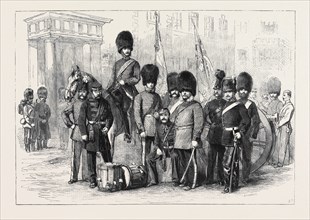 OFFICERS AND PRIVATES OF THE HON. ARTILLERY COMPANY OF LONDON