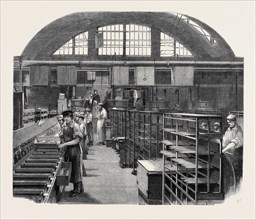 THE CANDLE ROOM AT PRICE'S PATENT CANDLE MANUFACTORY, BATTERSEA