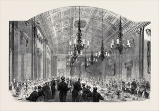 BANQUET AT THE FISHMONGERS' HALL ON LORD MAYOR'S DAY