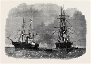 THE SEIZURE BY CAPTAIN WILKS, OF THE UNITED STATES' WAR SHIP SAN JACINTO, OF MESSRS. SLIDELL AND