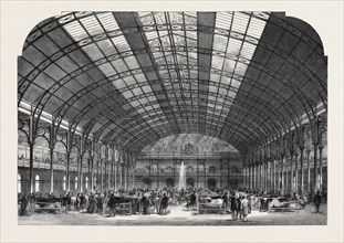 INTERIOR OF THE NEW AGRICULTURAL HALL, ISLINGTON