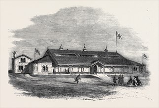 ARMOURY AND DRILLROOM AT BRADFORD FOR THE THIRD WEST YORK RIFLE VOLUNTEERS