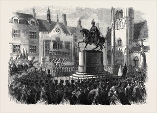 INAUGURATION OF THE STATUE TO THE MEMORY OF THE LATE MARQUIS OF LONDONDERRY AT DURHAM