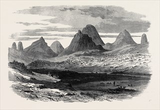 THE ABYSSINIAN EXPEDITION: ADOWA, FROM THE ROAD TO AXUM, 1868