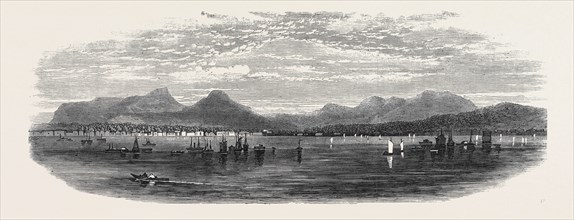 THE PORT OF HIOGO, IN THE TSUWA NADA, JAPAN, LATELY OPENED TO BRITISH VESSELS, 1868
