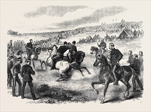 TOURNAMENT OF THE 17TH LANCERS IN THE CAMP AT SHORNCLIFFE, 1868