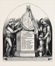 MONUMENT IN GLASGOW CATHEDRAL TO THE MEMORY OF OFFICERS AND MEN OF THE 71ST REGIMENT, BY W. BRODIE,