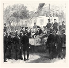 RECEPTION OF THE EMPEROR AND EMPRESS OF THE FRENCH BY THE MUNICIPALITY OF ORLEANS, 1868