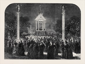 NOCTURNAL FÃäTE AT FLORENCE IN HONOUR OF THE MARRIAGE OF THE CROWN PRINCE OF ITALY, 1868