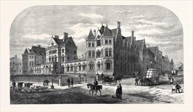 THE NEW INFIRMARY AT LEEDS, NOW OCCUPIED BY THE NATIONAL ART EXHIBITION, OPENED BY THE PRINCE OF