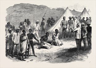 THE WAR IN ABYSSINIA: TRIAL OF TWO NATIVES FOR STEALING COMMISSARIAT STORES, 1868
