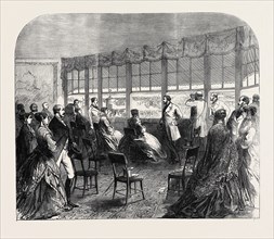 THE ROYAL PARTY AT ASCOT RACES, 1868