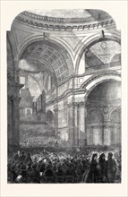 THE PERFORMANCE OF "THE MESSIAH" IN ST. PAUL'S CATHEDRAL, 1861