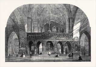 THE DOM, MÃúNSTER, WESTPHALIA," BY S. READ, IN THE EXHIBITION OF THE OLD WATER COLOUR SOCIETY, 1861