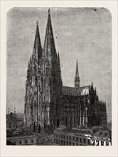 GERMANY: THE COLOGNE CATHEDRAL (KÃñLNER DOM), BEGUN AUG. 14, 1248; COMPLETED AUG. 14, 1880.