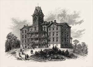 GEORGIA: NEW BUILDING OF THE CLARK UNIVERSITY, THE COLORED COLLEGE OF THE SOUTH, AT ATLANTA,