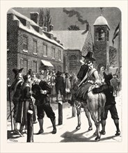 NEW YEAR'S CALLS IN THE DAYS OF PETER STUYVESANT, GOVERNOR OF NEW AMSTERDAM (NEW YORK)