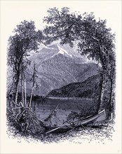 Whiteface seen from Lake Placid, United States of America