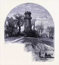 The tower on Mount Auburn, United States of America