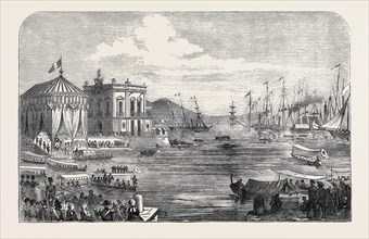 ARRIVAL AT NAPLES OF THE KING OF PORTUGAL, JUNE 28, 1855