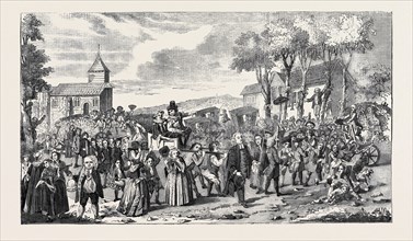 THE DUNMOW PROCESSION, JUNE 20, 1751