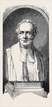 MARBLE BUST OF DR. ANDREW REED, BY FOLEY