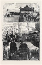 FUNERAL OF THE LATE LORD RAGLAN, THE LANDING, THE PROCESSION, THE LYING-IN-STATE